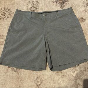 ProTour Men's Gray Casual Shorts Golf Active Button Front Size 38